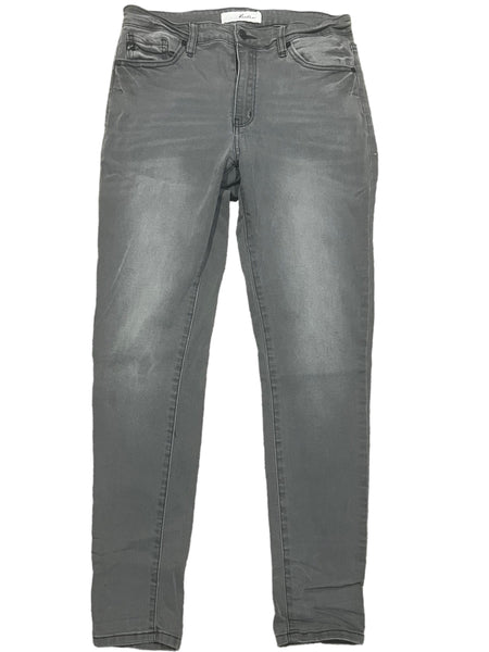 KANCAN Grey Stretch Denim Mid-Rise Skinny Jeans Size 11/29