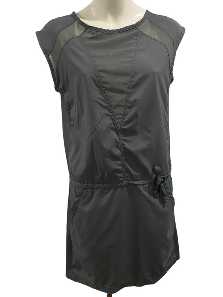 INDYGENA $105.00 Laco Grey Sporty Dress with Mesh & Pockets Size Medium M