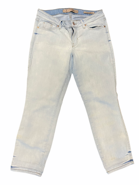GUESS Light Denim Mid-Rise, Skinny, Cropped Stretchy Jeans Size 28