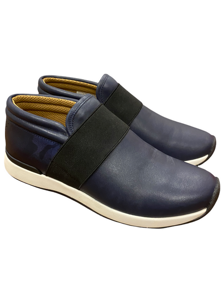 VIONIC $150.00 Blue & Black Calina Camo Slip On Shoes Size 6